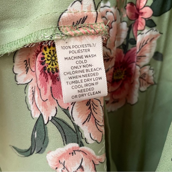 Loft bouquet floral peplum blouse top XXL - Picture 9 of 9